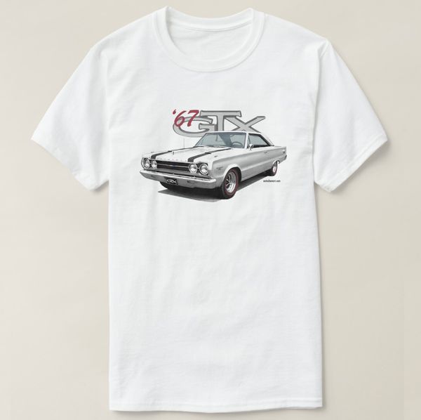 

2019 printed men t shirt cotton short sleeve 1967 plymouth gtx t-shirt women tshirt