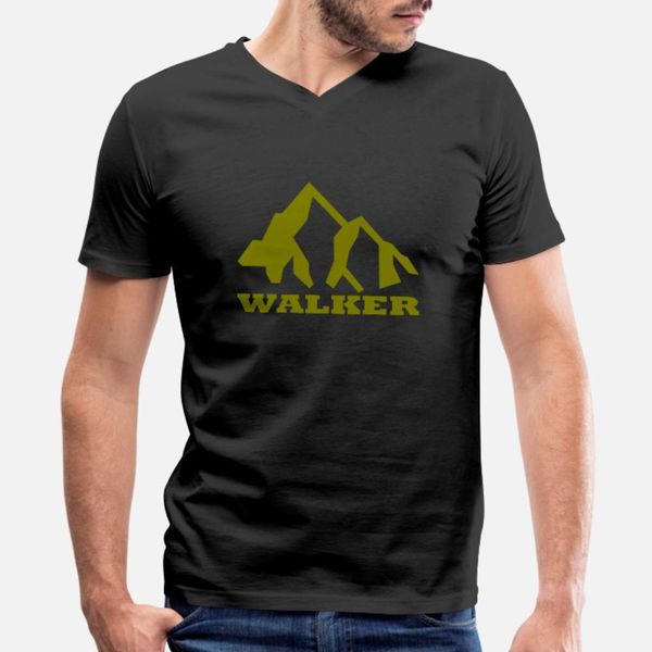 

walker t shirt men create short sleeve crew neck natural crazy authentic summer style standard shirt