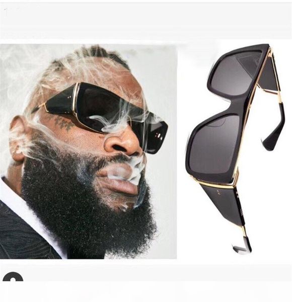 

designer men luxury sunglasses one 127 vintage sunglasses fashion style square frame uv 400 lens popular outdoor glasses, White;black