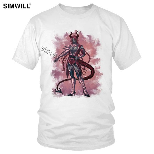 

lucifer tee shirt men soft cotton tv morningstar tshirt short sleeved round collar shirts creative t-shirts regular fit