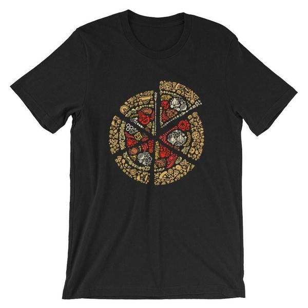 

pizza t-shirt. 100% cotton premium tee new fashion classic tee shirt