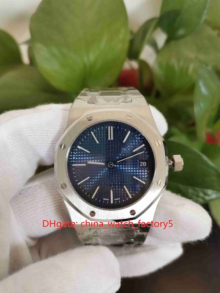 

Hot Items High Quality Men's Watch 39mm Offshore Jumbo Extra-Thin 15202 15202IP.OO.1240IP.01 Stainless Steel Quartz Movement Mens Watches