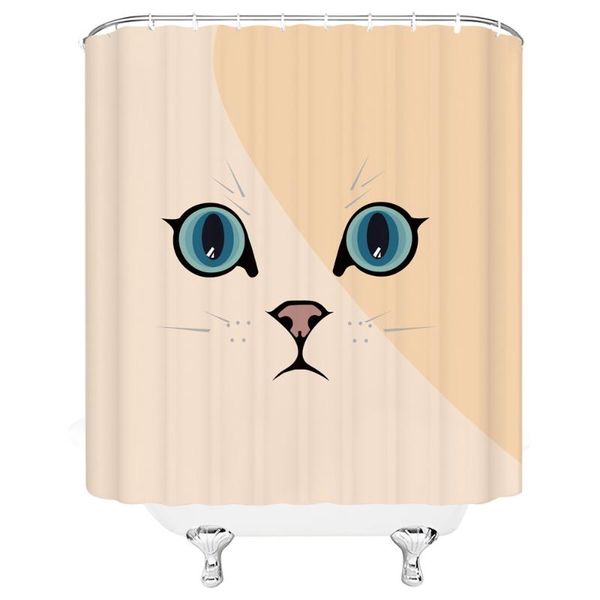 

Sweet Style Waterproof And Mildew Proof Fabric Shower Curtain Bathroom 72 "x 72" w / 12 Hook Free Delivery