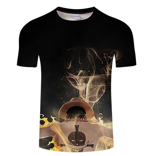 

luffy one piece 3d print shirts hentai comics graphic men clothing
