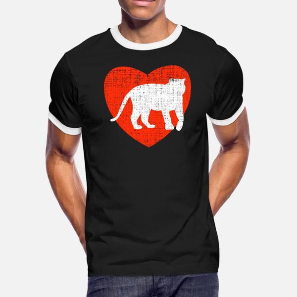 

heart for tigers t shirt men designing short sleeve round neck costume crazy new style spring normal shirt