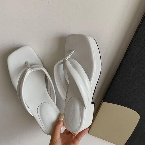 

summer sandals women t-strap flip flops thong sandals designer elastic band ladies gladiator sandal shoes, Black
