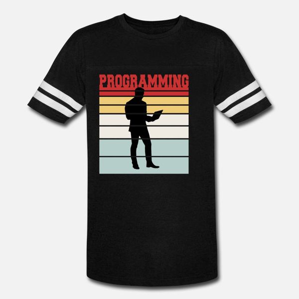 

vintage programming team t shirt men create tee shirt o neck gift fashion summer style vintage shirt