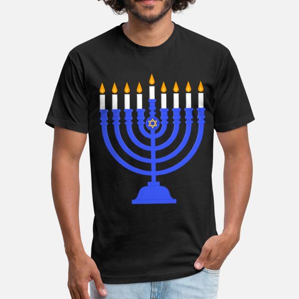 

happy hanukkah t shirt men create cotton s-3xl homme interesting new fashion spring autumn letters shirt