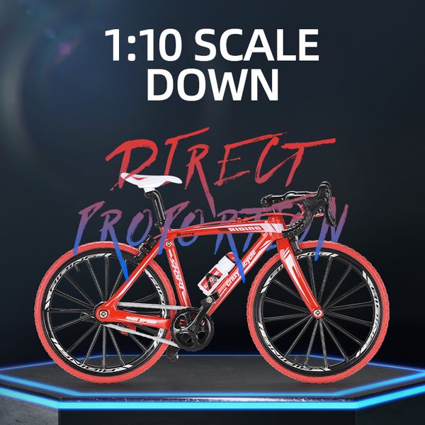 

1pcs child's retro alloy mini finger bike toy simulation plastic mountain bike creative gift home decoration model