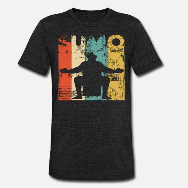 

retro sumo wrestler t shirt men customize 100% cotton crew neck letters graphic humor spring original shirt