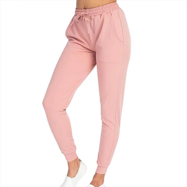 

legging femme casual large size high waist leggings solid color elasticity no transparent trousers women breathable sportswear, Black