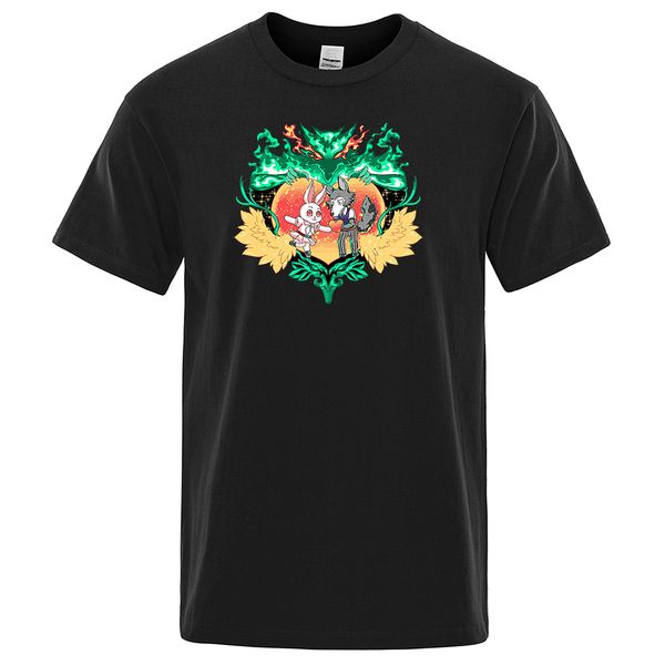 

anime beastars print t shirts summer cartoon short sleeve male tee fashion brand cotton tee shirts plus size