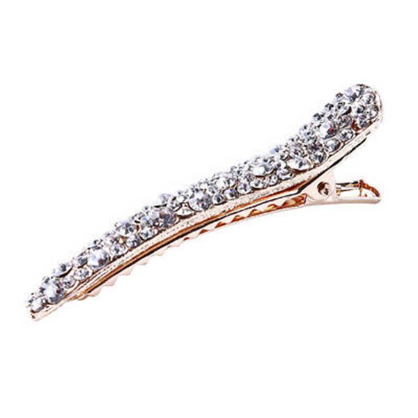 

fairy hai fashion hair rd hairpin clip liu korean duckbill toothed accessories alloy, Golden;silver
