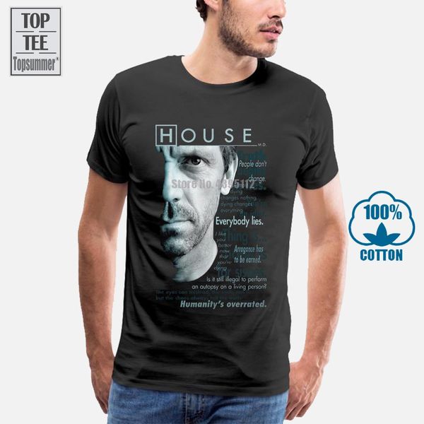 

house m d houseisms licensed t shirt cool casual pride t shirt men fashion tshirt funny
