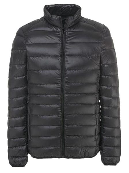 

xqs men's comfort packable puffer down jacket coat, Black