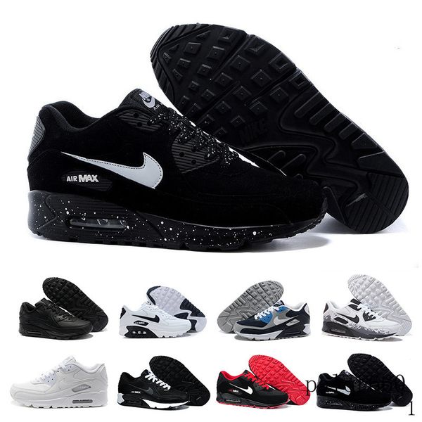 

fast shipping 2019 men shoes classic 90 men and woman shoes trainer air cushion surface casual shoes 36-45 z5ccr
