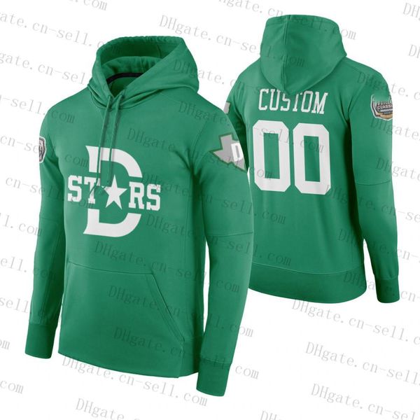 

2020 winter classic men women youth hoodie sweater green dallas stars yellow predators custom any name any numer blank hockey jerseys, Black;red