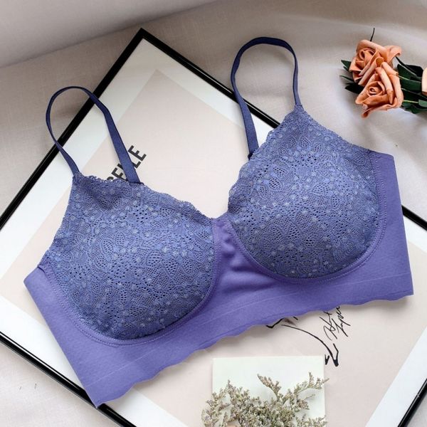 

new fashion seamless full foam-latex cup sport bra beauty back without steel ring vest one-piece push up bra, White;black