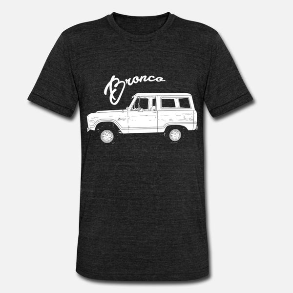 

classic car the bronco t shirt men custom 100% cotton round neck kawaii anti-wrinkle humor summer style standard shirt