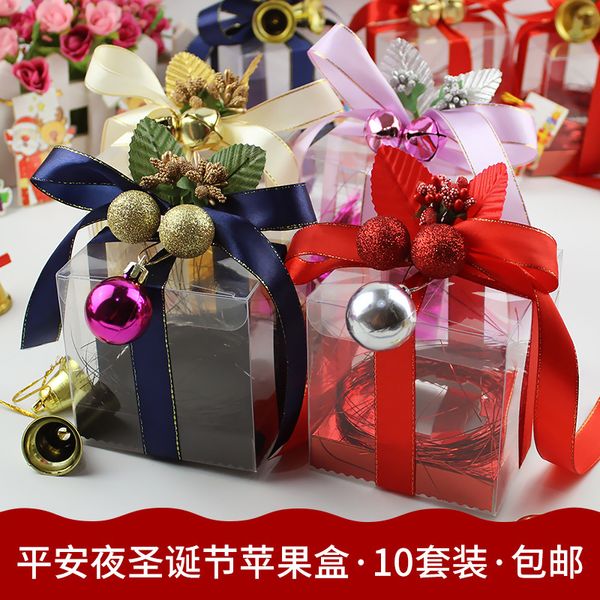 

gift wrap christmas fruit box apple packing eve package 10 pack