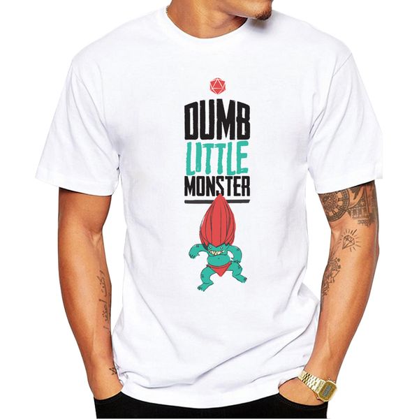 

teehub dumb little monster men t-shirt short sleeve casual tee fashion anime printed tshirts hipster