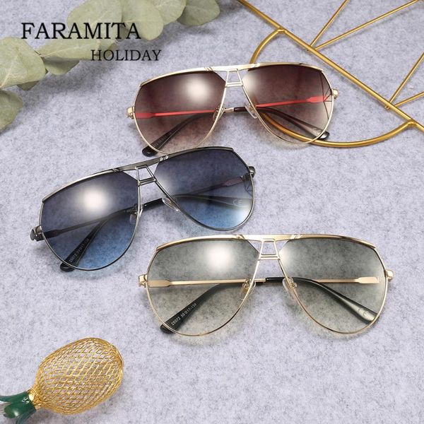 

faramita brand design men outdoor sunglasses pc metal men's fishing drive street sun glasses women mirror sunscreen, White;black