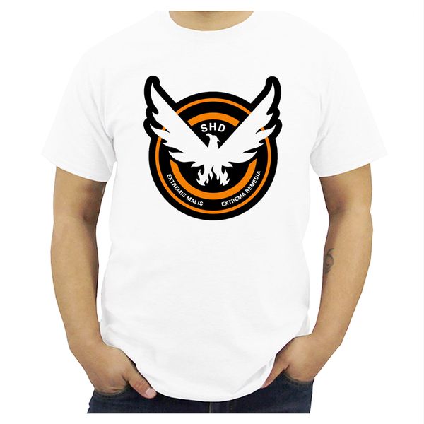 

mens t shirts fashion new game the division logo t shirt modal o neck short sleeved euro size t-shirts casual tees 4x 5x