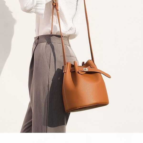 

designer-europe and the united states new wild shoulder bucket bag pu handbag messenger