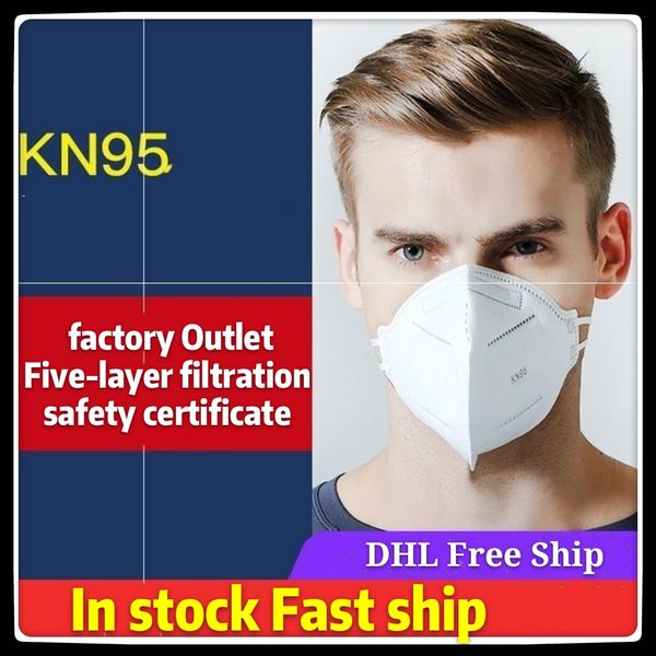 

KN95 mask with 5 layers of protection and safety. PM2.5 filtration rate is more than 95%. Disposable mask. Free Ship