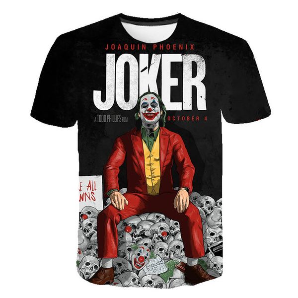 

sale clown joker face male 3d clown 3d print shirts anime aesthetic horror men clothing