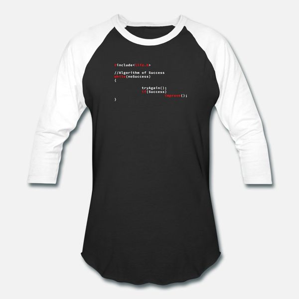 

success source code programming t shirt men designing short sleeve s-xxxl unique cute comfortable spring kawaii shirt