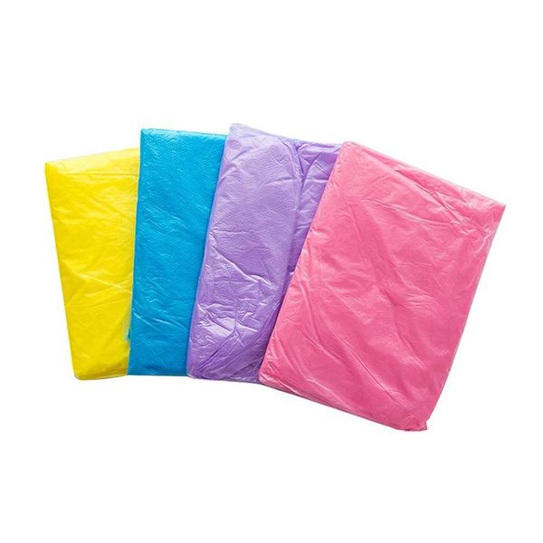 

outdoor jackets&hoodies 10pcs /set disposable raincoat emergency waterproof hood poncho travel camping must rain coat clear rainwear s, Blue;black