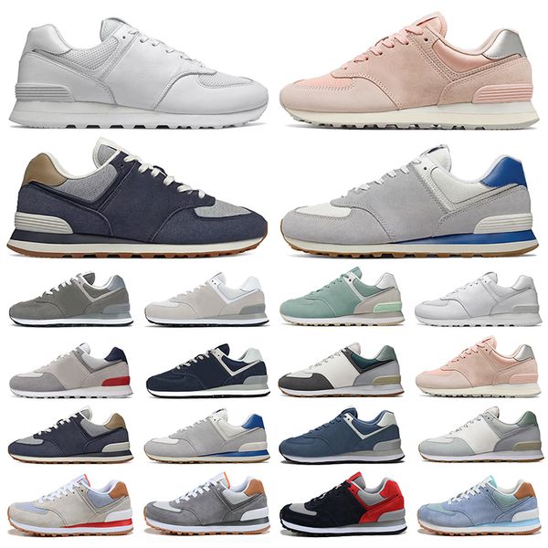

mens sneakers running shoes womens fashion sports pink classic grey navy bule black jogging breathable vintage outdoor size 36-44