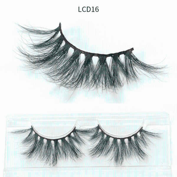 

false eyelashes 25mm mink lashes colorful full strip make up wholesale 10 pairs 5d beauty eyelash extension