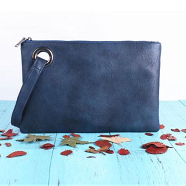 

fashion solid women's clutch bag pu leather women envelope bag clutch evening female clutches handbag