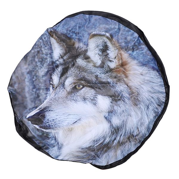 

1pcs car style black picture logo pvc pu spare tire tyre wheel valve covers for cars accessories 16inch