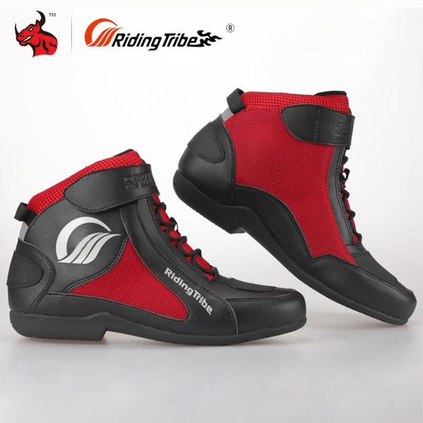 

riding tribe motorcycle boots waterproof moto motocross boots men motobiker riding shoes men botas moto black
