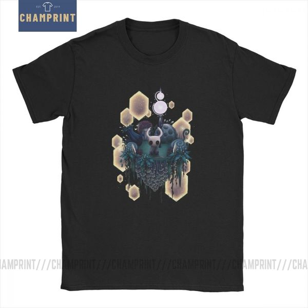 

hollow knight t shirt men cotton funny t-shirts round neck skull video game tees short sleeve clothing 6xl