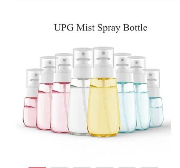 

1pc 30ml 60ml 80ml 100ml upg fine mist spray bottle plastic sprayer bottle refillable travel perfume water bottle