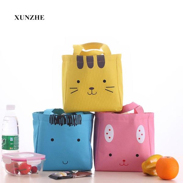 

сумки изотермические сумки ткань дети еды сумки обед пикник box xunzhe обед tote портативный оксфорд cooler тепловое хранения обед mybun hom