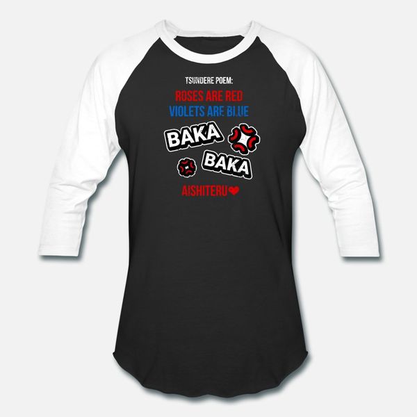 

tsundere аниме otaku тенниска мужчины character футболка crew neck vintage известный basic summer style стандартная рубашка