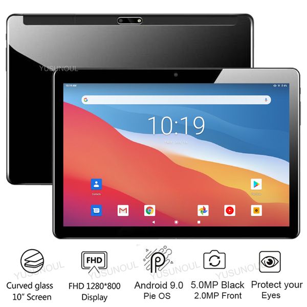 

tablet pc factory direct sale arrival google support 10 inch android 9.0 2.5d tp ips screen phone call wifi gps 10.1"