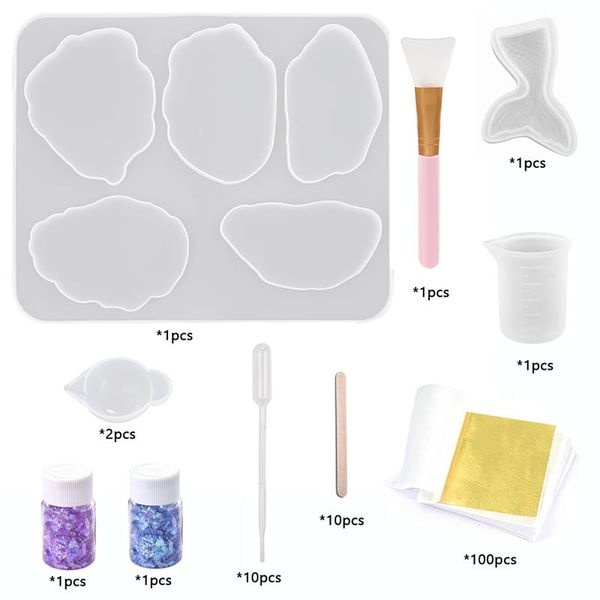 

diy resin mold handmade coaster silicone molds jewelry making hand made tool set epoxy uv resin mold for jewelry making tools