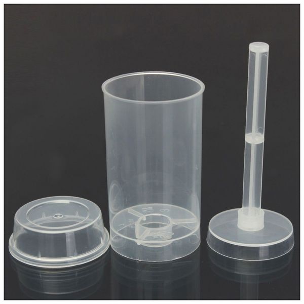 

50x cakes dessert push up containers shooter for party use