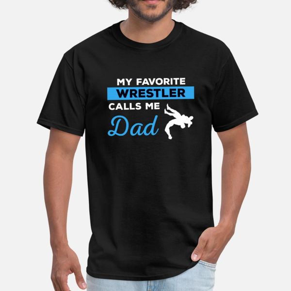 

wrestling dad t shirt men printing tee shirt size s-3xl slim crazy comfortable summer slim shirt