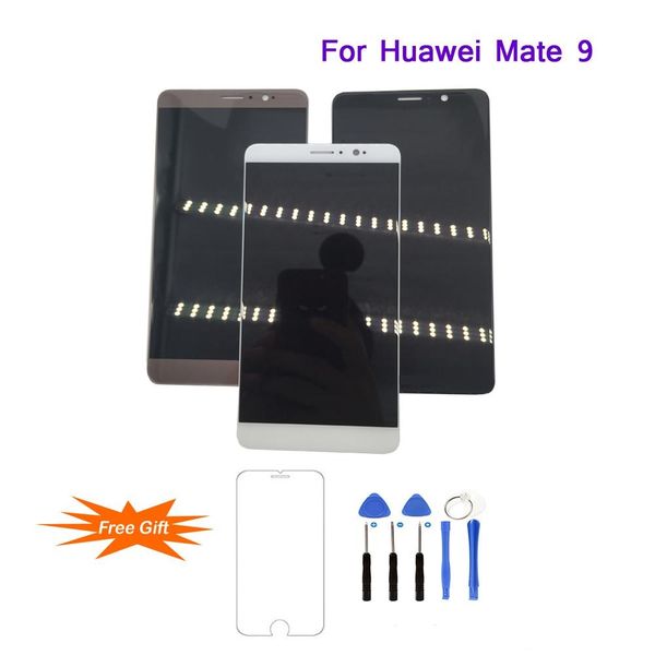 

for huawei mate 9 ips lcd touch screen display digitizer replacement sensor glass panel assembly 5.9inch screen with tools
