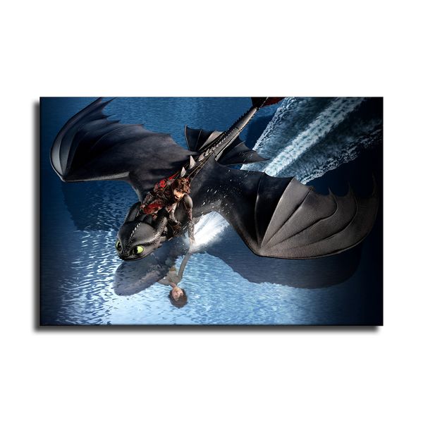 

master of dragon training in movies modern wall art kitchen bedroom living room home decoration oil painting printing poster