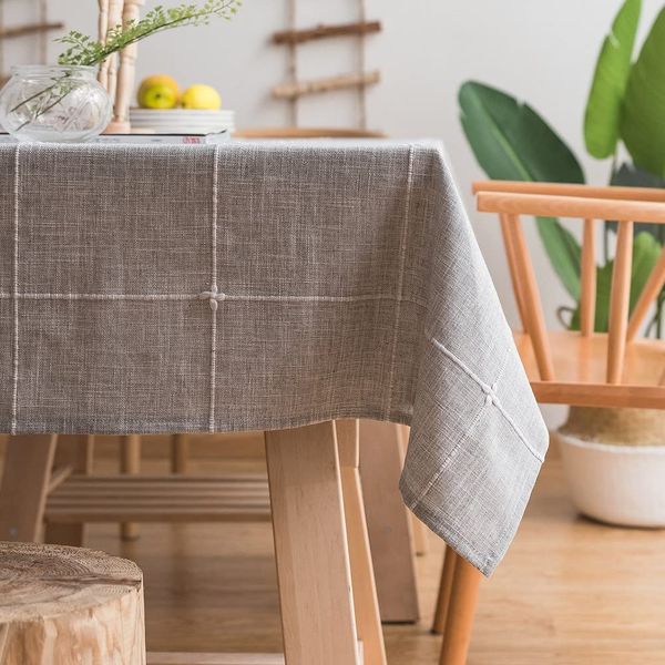 

хорошее качество colorbird твердая вышивки lattice хлопок белье dust-proof проверил крышка таблицы для кухни горячие блюда tabletop украшени
