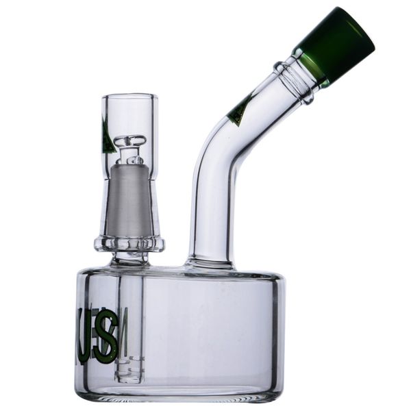 Bong per acqua in vetro Pipa per pipa Bong Rigs per olio 14mm Chiodo inebriante Bong in vetro Narghilè Shisha Chicha con giunto da 14 mm