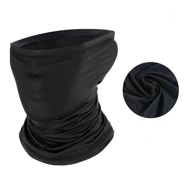 

ice silk mask cycling windproof face mask outdoor sports riding hanging ear scarf breathable sunscreen dustproof scarves iia140, Blue;black